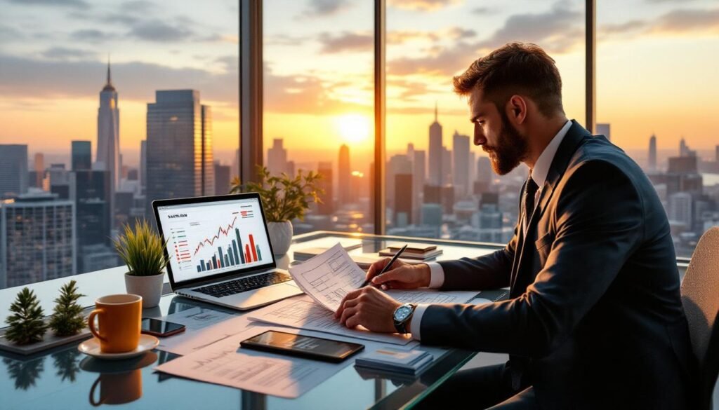 business-professional-analyzing-commercial-real-estate-documents