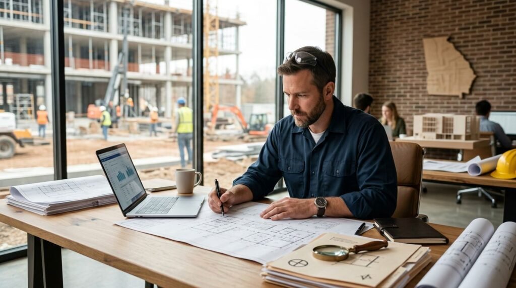 Georgia Contractor Due Diligence: Reviewing Work in Progress