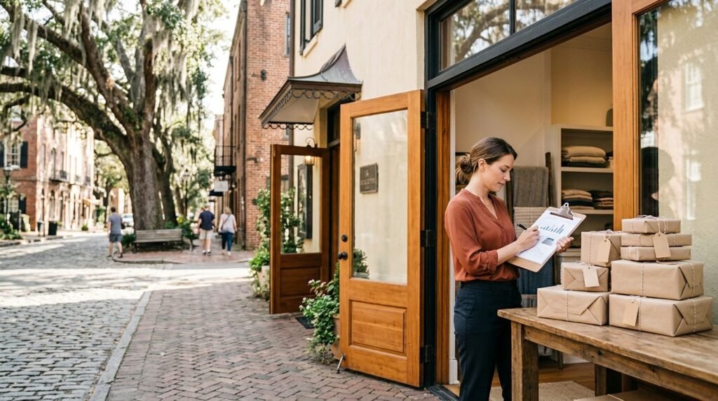 Reviewing Sales Returns Before Buying a Georgia Retail Business